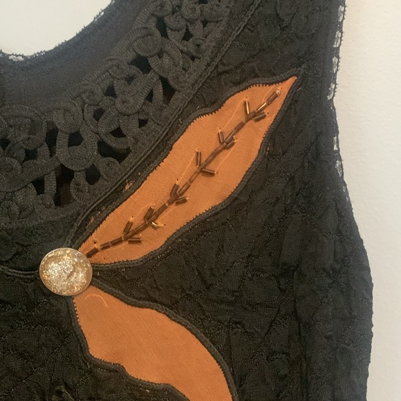 Italian Made Dress Size Small Frilly Fairy Twirly Multi Medi Worn Once L… - Picture 4 of 16